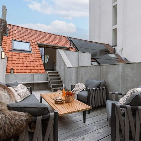 Beautiful Luxurious Mansion With Several Terraces 코르트레이크 외부 사진