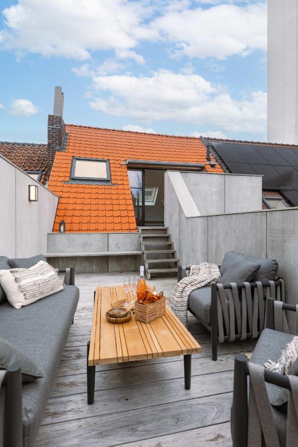 Beautiful Luxurious Mansion With Several Terraces 코르트레이크 외부 사진