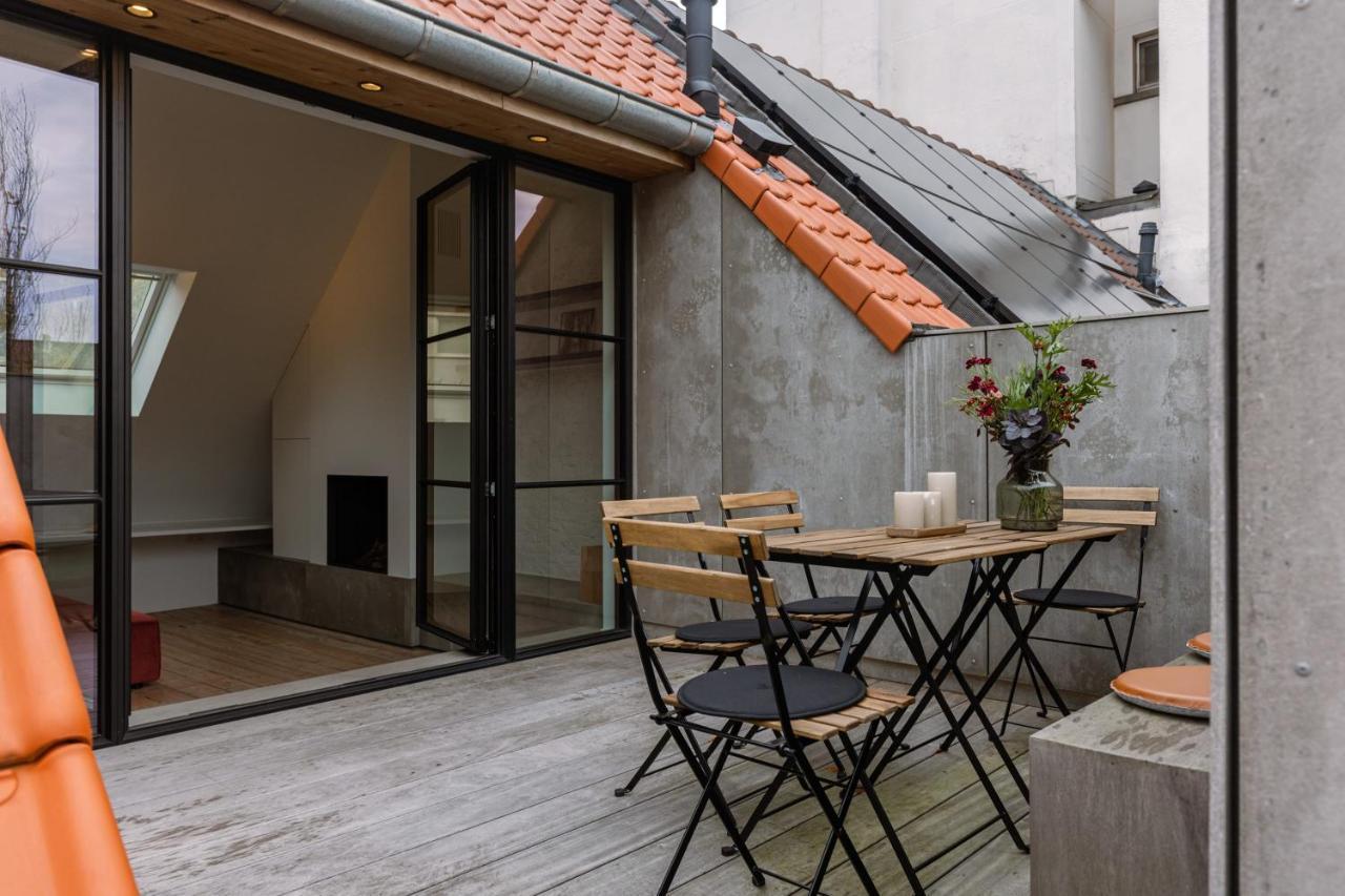 Beautiful Luxurious Mansion With Several Terraces 코르트레이크 외부 사진